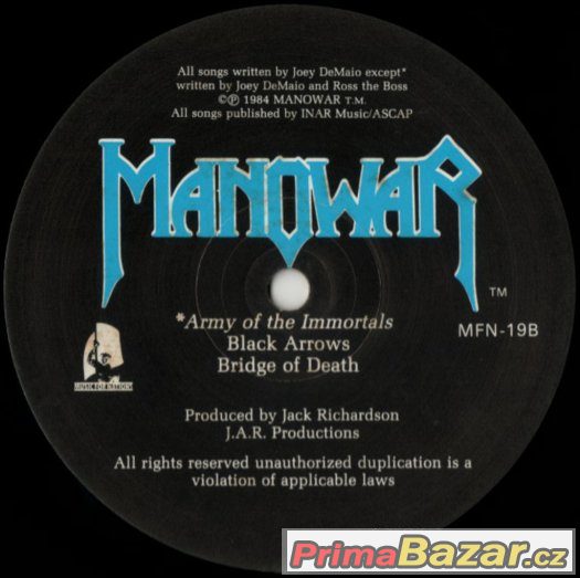 Manowar - Hail to England 1984