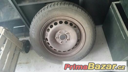Disky z VW Passat a zimní gumy