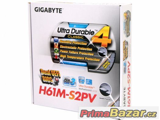 Gigabyte GA-H61M-S2PV 2x DDR3 16GB, PCI-Express x16 3.0,VGA
