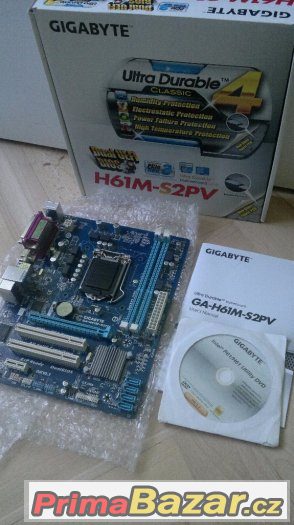 Gigabyte GA-H61M-S2PV 2x DDR3 16GB, PCI-Express x16 3.0,VGA