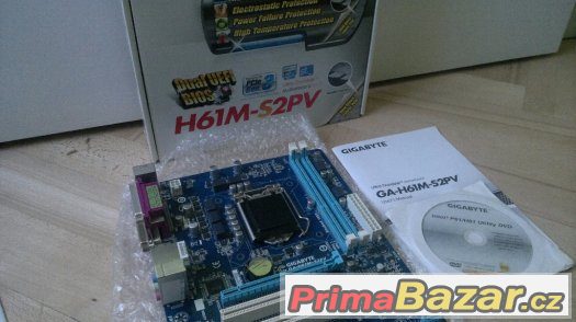 Gigabyte GA-H61M-S2PV 2x DDR3 16GB, PCI-Express x16 3.0,VGA