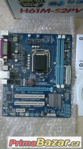 Gigabyte GA-H61M-S2PV 2x DDR3 16GB, PCI-Express x16 3.0,VGA