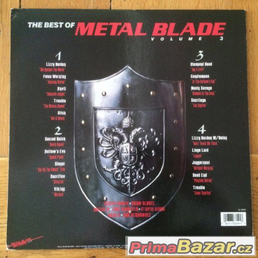 Various ‎– The Best Of Metal Blade Volume 3