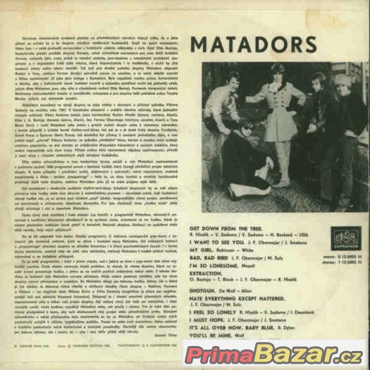 The Matadors ‎– The Matadors 1968