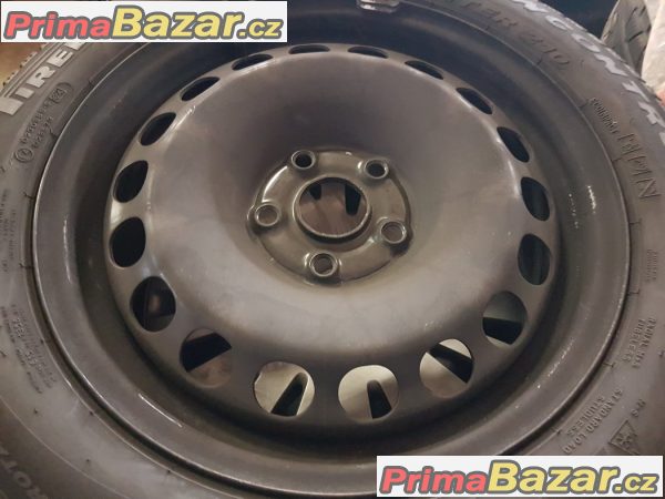 sada plechy disky s pneu Pirelli 210 5x112