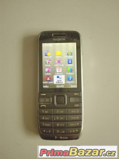 NOKIA E52, black aluminium