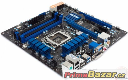 MSI H77MA-G43 4xDDR3 32GB, PCI-E x16 3.0, FireX, H77,USB 3.0