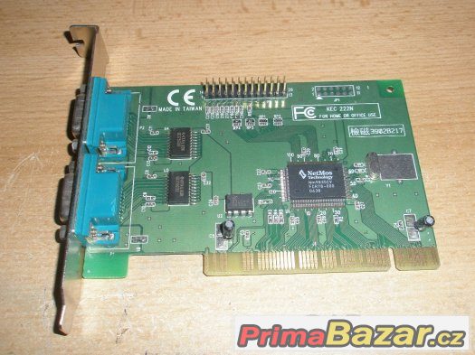 PCI řadič 2x COM portu RS232