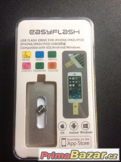 Externí pamět pro všechny typy IPHONE 4,4s,5,5s,5c,6s-PC USB