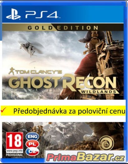 Ghost recon wildlands ps4 gold edice ( nove)