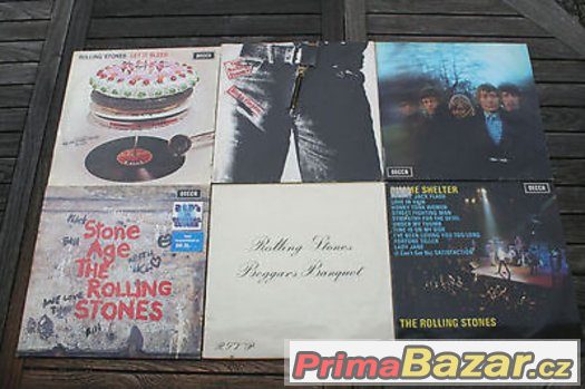 7 LPs Rolling Stones, Vinyl
