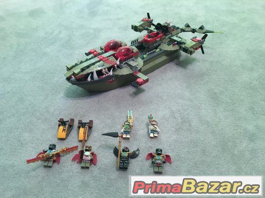 LEGO CHIMA - Craggerův krokodýlí člun ( 70006 )