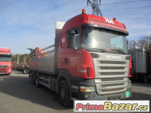 Scania R440 6x2 s hydraulickou rukou Palfinger PK15002