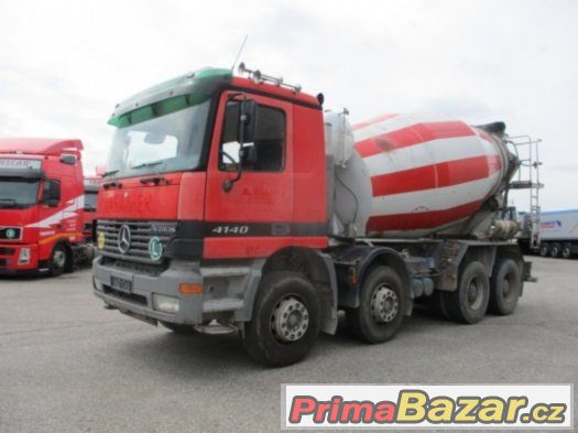 Mercedes-Benz Actros 4140 8x4, domíchávač