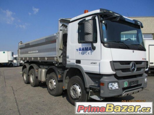 Mercedes-Benz Actros 4141 8x4, sklápěč Meiller S3