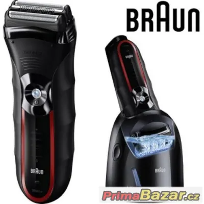 NOVÝ holící strojek Braun "Series 3" 350cc-4 SUPER CENA