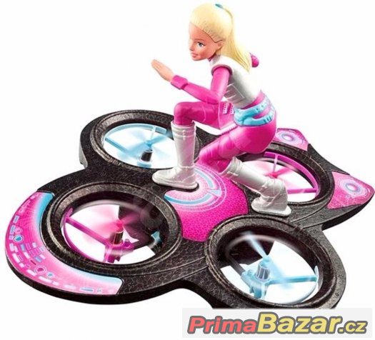NOVÝ hvězdný hoverboard s panenkou Barbie PC 2590 BOMBA CENA