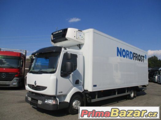 Renault Midlum12. 220,Carrier mrazící, hydraulicke čelo