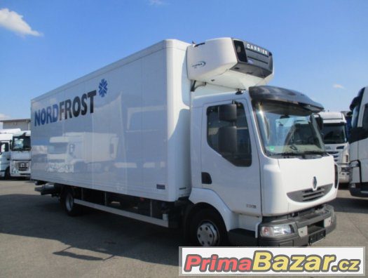 Renault Midlum12. 220,Carrier mrazící, hydraulicke čelo