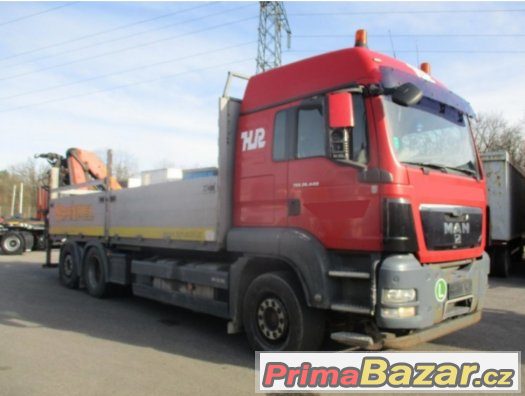 MAN TGS 26.440 6x2 + ruka Palfinger 15002