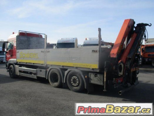 MAN TGS 26.440 6x2 + ruka Palfinger 15002