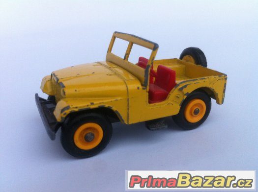 Prodám kovoví model MATCHBOX No.72 JEEP