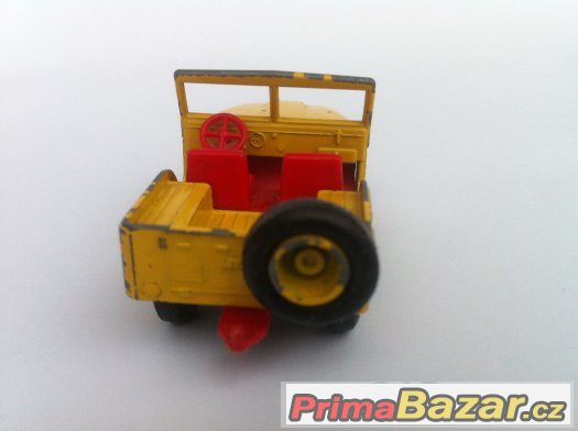 Prodám kovoví model MATCHBOX No.72 JEEP