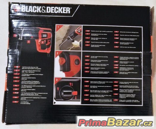 NOVÉ pneumatické kladivo Black+Decker KD975 BOMBA CENA