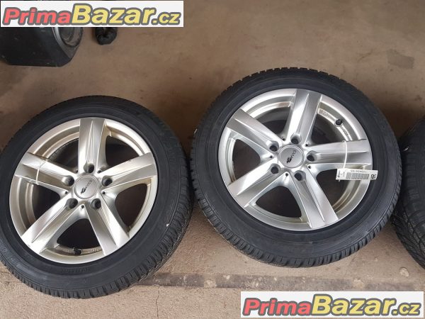 sada BMW Brock ps8706 5x120 7jx16 et34 pneu Dunlop 3d 205/55 r16 91h