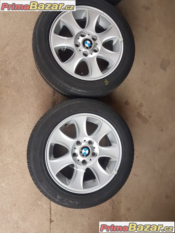 sada alu kola Bmw s pneu letni 6769402 5x120 7jx16 is44