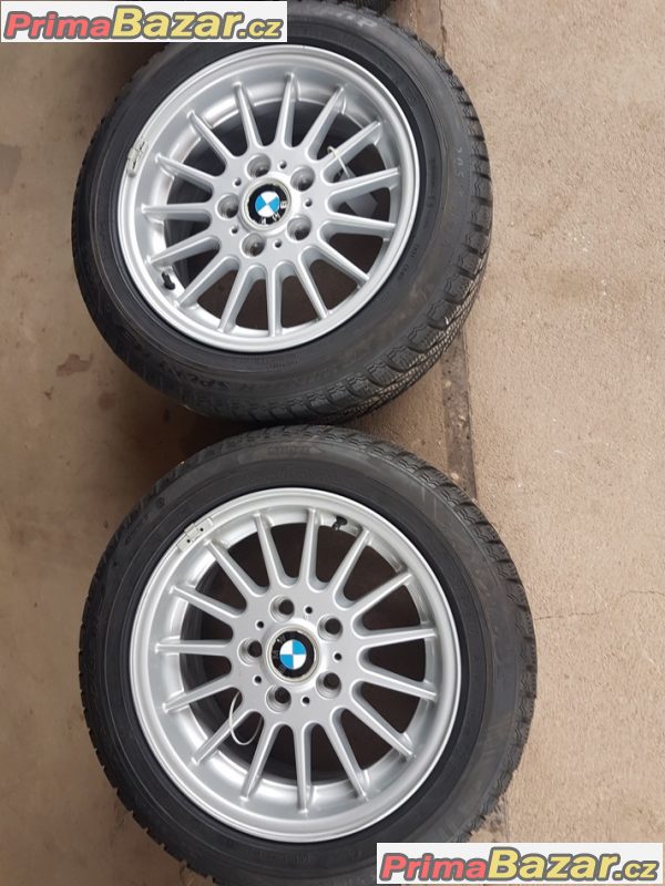 zanovni sada alu kola Bmw s pneu Dunlop 6769229 5x120 7jx16 is34