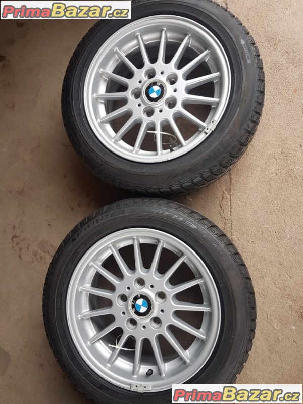 zanovni sada alu kola Bmw s pneu Dunlop 6769229 5x120 7jx16 is34