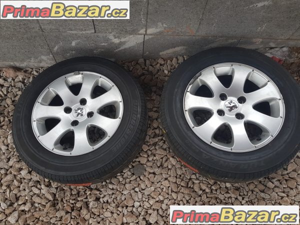 2xalu kolo Peugeot Citroen 4P0LL03 4x108 6jx15 et27