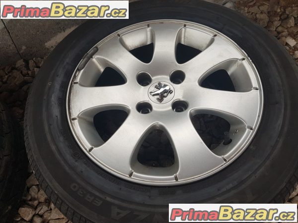 2xalu kolo Peugeot Citroen 4P0LL03 4x108 6jx15 et27