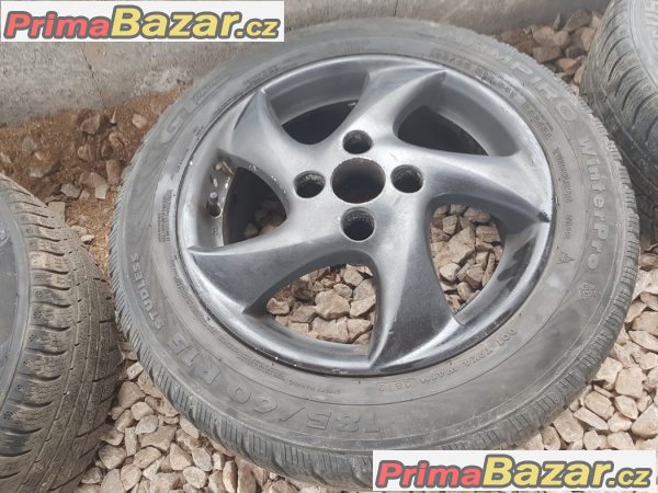 sada alu kola Peugeot černý lak Sirocco 4x108 6jx15 et28