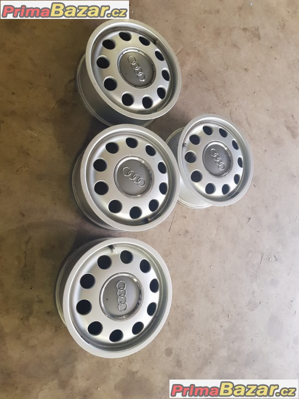 sada alu kola Audi Škoda r15 5x100 8L0601025E 6x15 et38