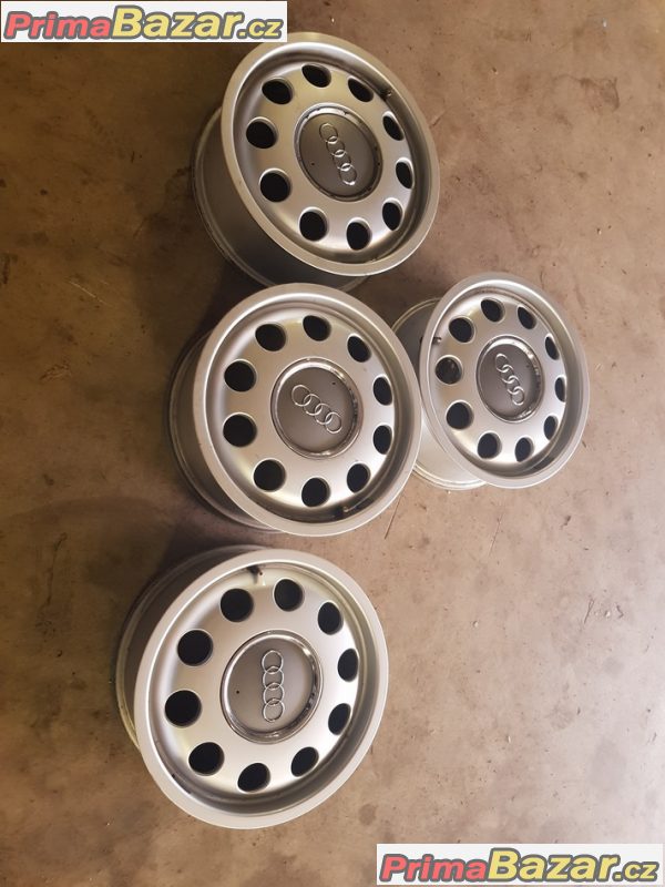 sada alu kola Audi Škoda r15 5x100 8L0601025E 6x15 et38