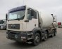 MAN TGA 32.413 8x4, domíchávač 9 m3