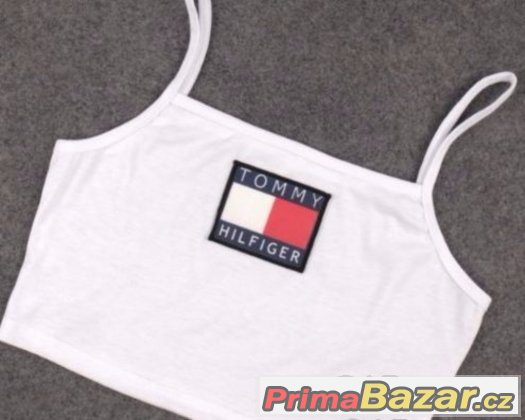 crop top Tommy Hilfinger velikosti S a M doprava zdarma