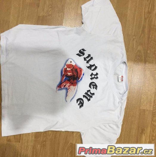 Supreme X Sasquatch Gold Fish Tee