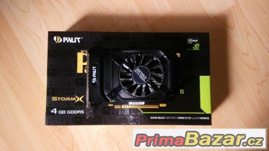 NOVÁ PALIT GTX1050TI 4GB - ZÁRUKA 36 MĚSÍCŮ