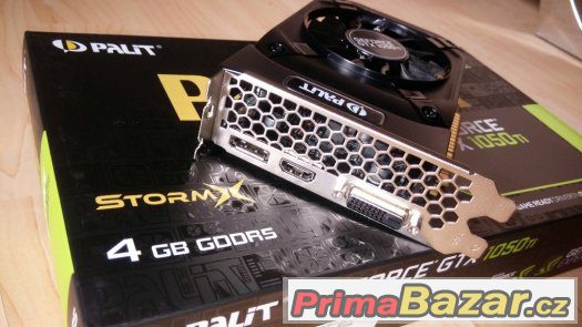 NOVÁ PALIT GTX1050TI 4GB - ZÁRUKA 36 MĚSÍCŮ