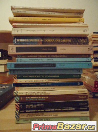 56 knih významných italských a zaharaničních autorů.