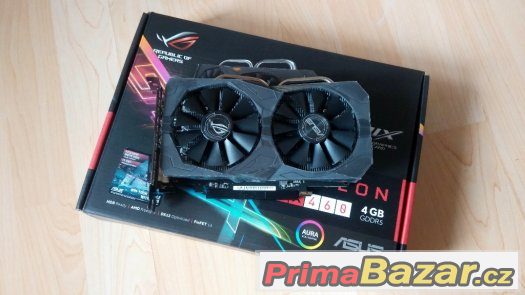 NOVÁ ASUS AMD RX 460 4GB - ZÁRUKA 36 MĚSÍCŮ