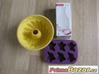 Silikonové formy na pečení +  ruční kráječ na cibuli