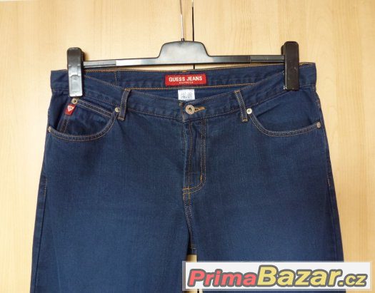 LUXUSNÍ ZNAČKOVÉ RIFLE / DŽÍNY zn. GUESS JEANS - ROVNÝ STŘIH LUXUSNÍ ZNAČKOVÉ RIFLE / DŽÍNY zn. GUESS JEANS - ROVNÝ STŘIH