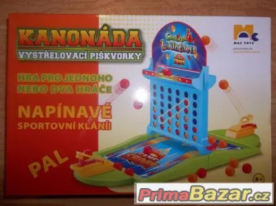 Spol. hra Kanonáda - vystřelovací piškvorky
