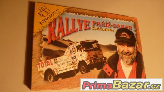 společenská hra Rally Paříž - Dakar