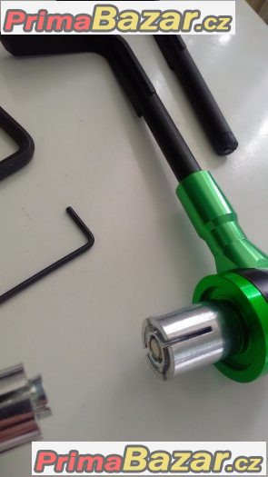 CNC ochranné páčky - Zelené