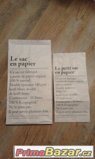 Papírové pytle Le sac en papier